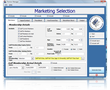 Golf Management Software Marketing