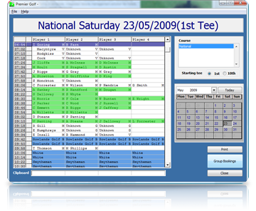 Golf Management Software Groups