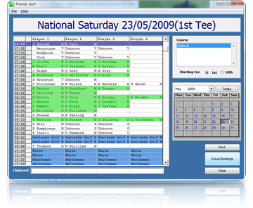 Golf Management Software Shop