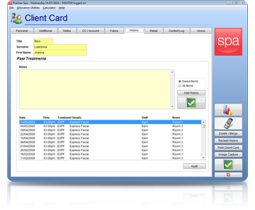 Spa Software Clients
