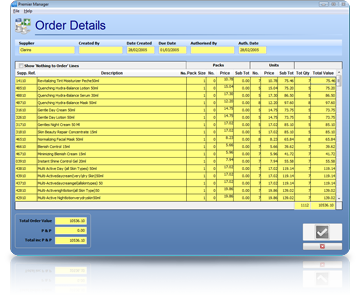 Spa Management Software Orders
