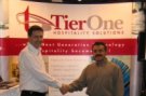 Robert Miles with Sasun Musliy, President of TierOne 